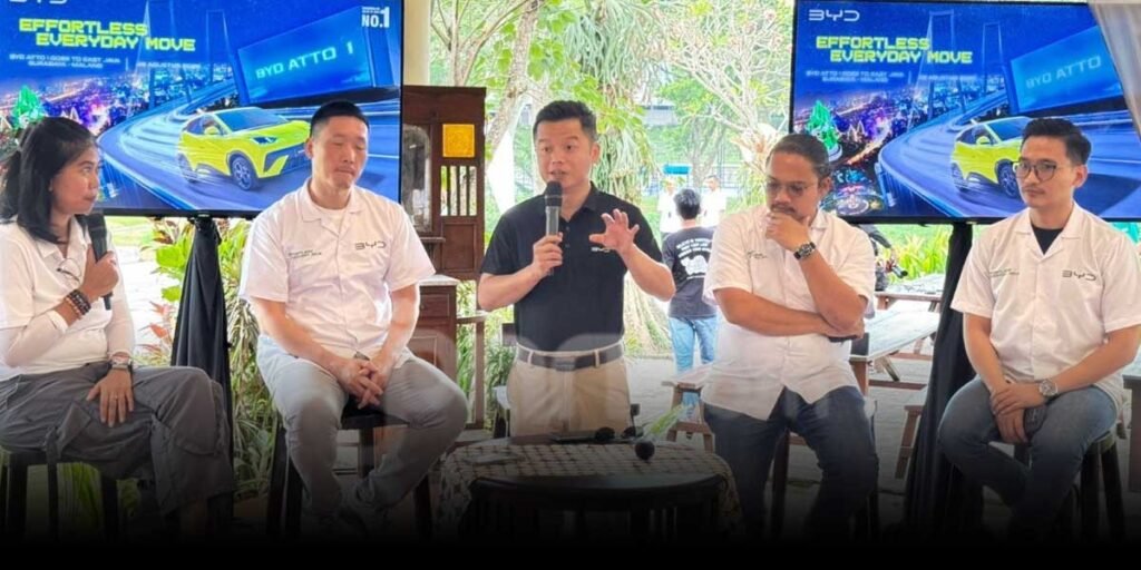 BYD Perkuat Pasar Mobil Listrik di Jawa Timur
